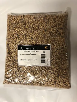 GRAIN BRIESS 40L Crystal MALT - 1 LB Bag - Beer Brewing Barley Crystal 40 • $9.18