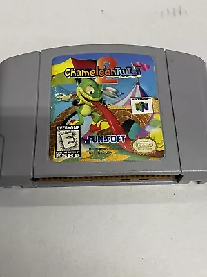 Chameleon Twist 2 For N64 Nintendo 64 Video Game Tested Authentic  • $55