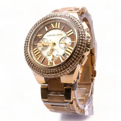 Michael Kors Ladies MK 5902 Camille Champagne Dial • $170.03