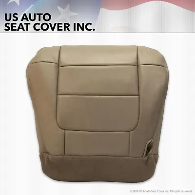 2001 2002 Ford F150 Lariat XLT Super Crew Driver Bottom Leather Seat Cover Tan • $118.58
