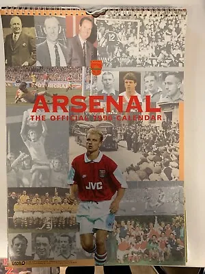 £7.50 • Buy Arsenal Official Calendar 1996                                    