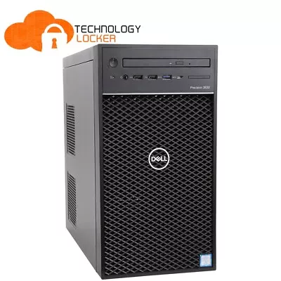 Dell Precision 3630 Tower Workstation I7-8700 32GB RAM 1TB HDD 256GB SSD P2000 • $499