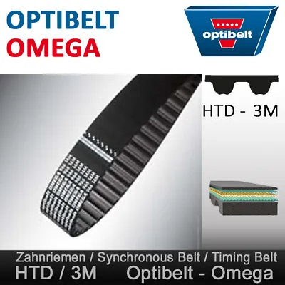 OPTIBELT Omega (2000-5M-15) Timing Belt HTD With 400 Teeth • $55.20