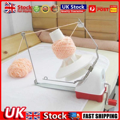 £25.91 • Buy Household Swift Yarn Fiber String Ball Wool Winder Holder Hand Operated Machine 