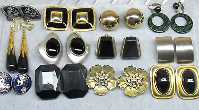 $95 • Buy HIGH END BRANDS Les Bernard, Ben Amun, Coro, Napier, Siam VTG Earrings SIGNED