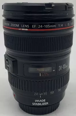 *READ DESC* Canon L-series 24-105mm F/4 L IS USM Macro 0.45m/ 1.5ft Lens • £179.95