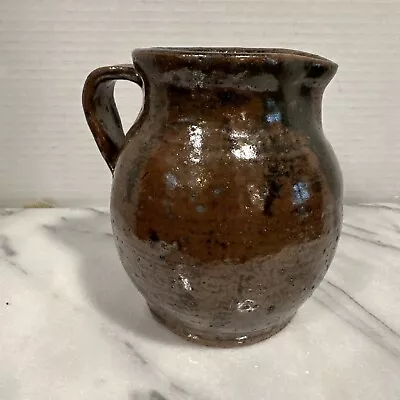 MARIE ROGERS? M R Initialed FOLK POTTERY PITCHER BOWL JUGTOWN JUG • $50