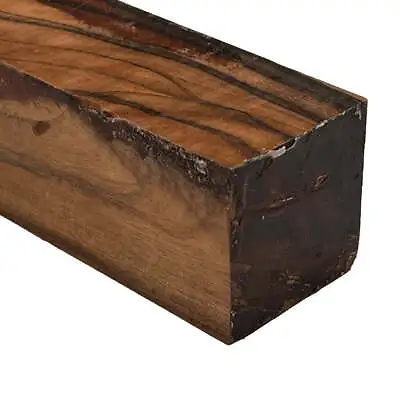 Macassar Ebony Pepper Mill Turning Blank Lumber Wood Block Lathe 3  X 3  X 12  • $89.45