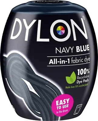 £6.79 • Buy Dylon Fabric & Clothes Dye Dylon Machine / Hand Dye /Soft Furnishing Navy Blue