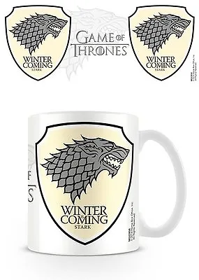 Game Of Thrones Stark Winter Is Coming Mug New Boxed 100 % Official Merchandise • £6.50
