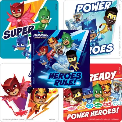 PJ Masks Stickers X 5 - Birthday Party Supplies Favours Loot PJ Party Heroes • $2.95