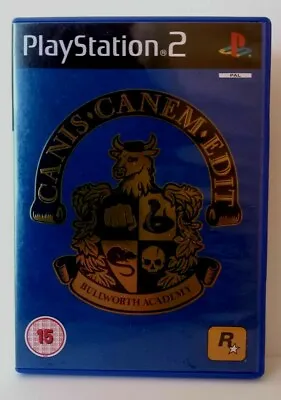 CANIS CANEM EDIT Aka BULLY For PLAYSTATION 2 'RARE AND HARD TO FIND' • £9.99