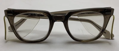 $20 • Buy Vintage AI Z87 Safety Glasses With Side Cover Protection Heavy Duty Size 6