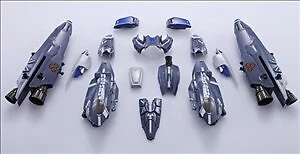$150.47 • Buy DX Chogokin VF-25G Messiah Valkyrie Michael Blanc Renewal Ver Super Parts Figure