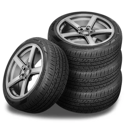 4 Achilles Street Hawk Sport 245/45R18 100W Performance Tires 55K MILE Warranty • $459.88