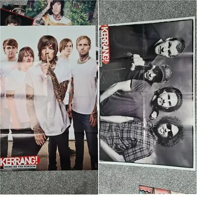 BRING ME THE HORIZON / RAGE AGAINST THE MACHINE GIANT A1 Poster Oli Sykes  • £29.99