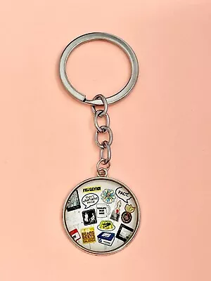 The Office Inspired Keyring/ Keychain /Gift Idea / Key Ring Gift Tv Show • $12.99