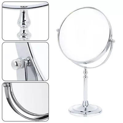 Makeup 10x Magnifying Mirror Bathroom Travel Shaving Vanity Mirror Double-Sided • £16.02