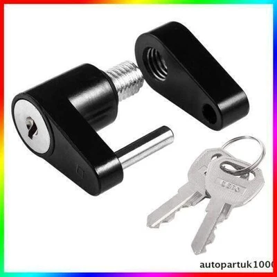 $17.76 • Buy 1/4  Trailer Hitch Coupler Lock & 2 Keys Set UNIVERSAL For Tow Boat RV Truck Car