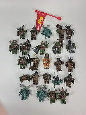 Mega Bloks Dragons Krystal Wars Orcs Knights Figures Lot And Tia Dalma Figure • $21