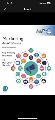 Marketing: An Introduction Global Edition By Philip Kotler Marc Opresnik Gary • £24.99