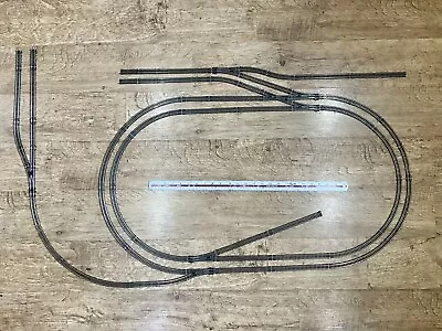 Peco N Gauge Track Set. VGC. 2 Ovals Crossover  Branch Line Station Area Etc • £1.20