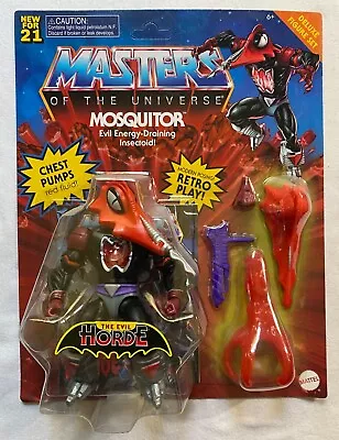 Mattel Masters Of The Universe Origins Deluxe MOSQUITOR 2021 New • $9.99