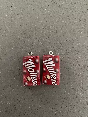 Earring Charms Maltesers Pair • $3