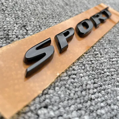 NEW Fits Honda Civic Sport Rear Trunk Lid Black Letter Badge Emblem Nameplate / • $13