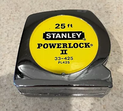 Vintage Novelty Transistor Radio - 25ft Stanley Powerlock Measuring Tape - WORKS • $10.50