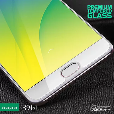 Tempered Glass Screen Protector Guard For Oppo R9s / R11 / A77 / A59 / A57 / A35 • $4.99