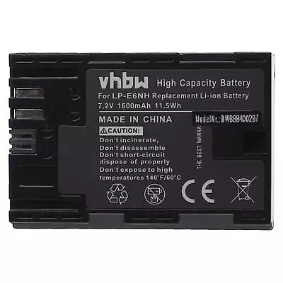 Battery For Canon Battery Grip BG-E7 BG-E6 BG-E13 BG-E14 BG-E9 1600mAh • £20.59