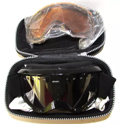 $99.99 • Buy Anon Ski Or Snowboard Goggles In Case Extra Lens Nice Preowned