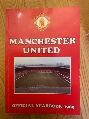 Manchester United Official Yearbook 1989.  • £2.49