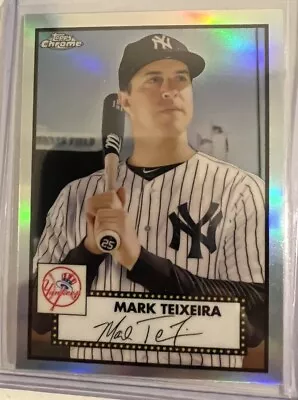 Mark Teixeira 2021 Topps Chrome Anniversary Refractor New York Yankees • $0.99