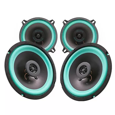 4  100W Universal Car HiFi Coaxial Speaker Vehicle Door Auto Audio Music Stereo • £12.99