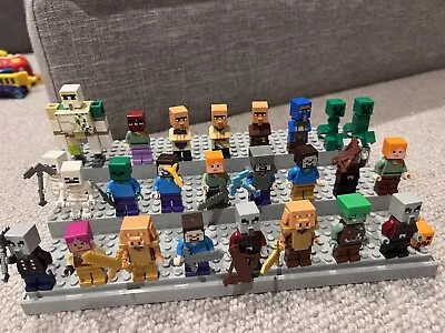 Lego Minifigures 24 Minecraft Minifigures • $3.25