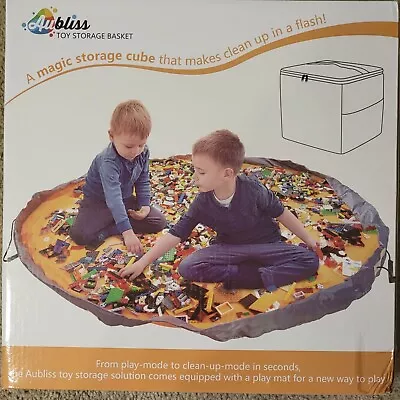 New Magic Storage Cube Organizer & Play Mat- 13.5 Extra Large-Clean In A Flash • $49.50