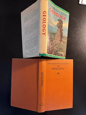 Observers Book Of  Geology No 10 -  1971 With DJ  1st Edition • £2.25
