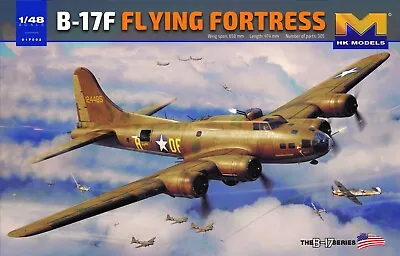 HK Models 01F002 B-17F Flying Fortress 'Memphis Belle' 1:48 Plastic Kit -Courie • $126.44
