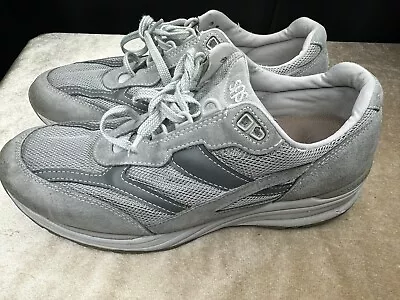 SAS Gray Suede And Mesh Comfort Sneakers Journey Mesh Mens Size 12 M C99979579 • $58.75