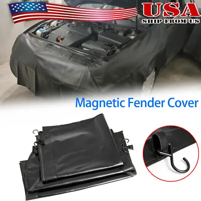 (Qty3) Heavy Duty Magnetic Fender Cover Paint Protector Car Mechanic Work Mat ☆ • $27.88