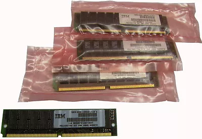 Memory Storage IBM 32G8212 16MB 60ns Simm Module 5V Ps/2 RS6000 43G1796 S75 • £25.27