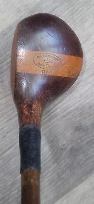 Antique Vintage Macgregor Pat Pend Model B20 Hickory Wood Shaft Golf Club Driver • $69