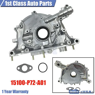 Front Engine Oil Pump Fit Acura Integra Honda Civic Del Sol CR-V B16A2 B18C5 • $47.85