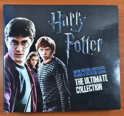 Harry Potter The Ultimate Collection Album Postcard & Wands • $25.50