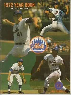 Vintage New York Mets Official 1972 Team Yearbook Seaver ++++Lot A • $29.95