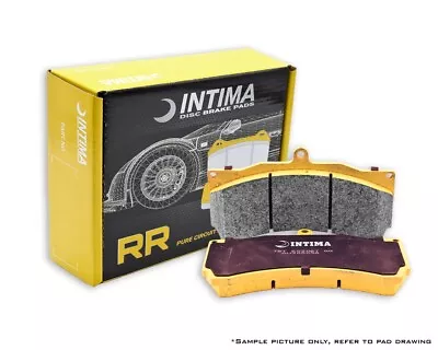 Intima RR Front Brake Pads For D2 And AP Racing 4 Pot Caliper CP3215D50 • $214.64