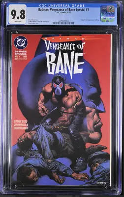 Vengeance Of Bane Special #1 (DC 1993) CGC 9.8 White Pages First Print • £281.50