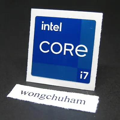 PC Notebook Sticker - Intel CORE I7 11th Gen Sticker 18mm X 18mm #202211231530 • $2.22